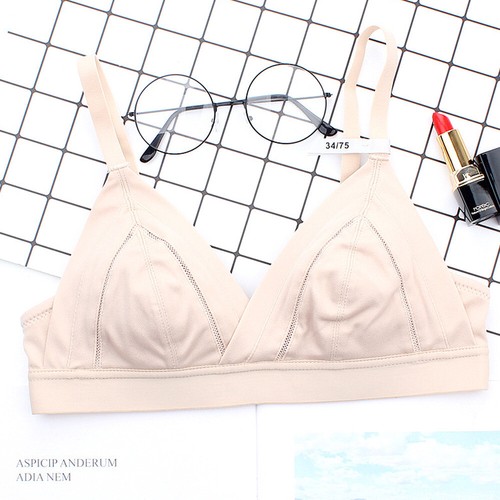Healthy Wireless Bra Women Bras Sexy Lingerie Slightly Padded Brassiere Bralette - Picture 6 of 28