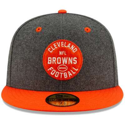New Era 59FIFTY Official NFL Sideline Cleveland Browns 1946 Fitted 1/4  Hat