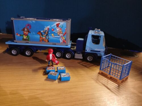 Playmobil 4447 Fun Park Container LKW / LKW gebraucht / Auflösung - Bild 5 von 15
