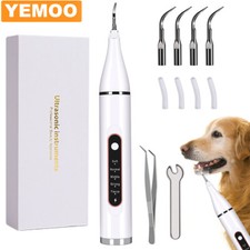 Dog Plaque Remover for Teeth Pet Ultrasonic Tooth Cleaner Toothbrush Set