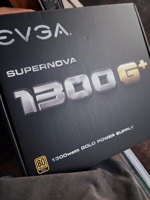 EVGA SuperNOVA 1300 G+ 1300W 80 Plus Gold Fully Modular Power Supply - Excellent