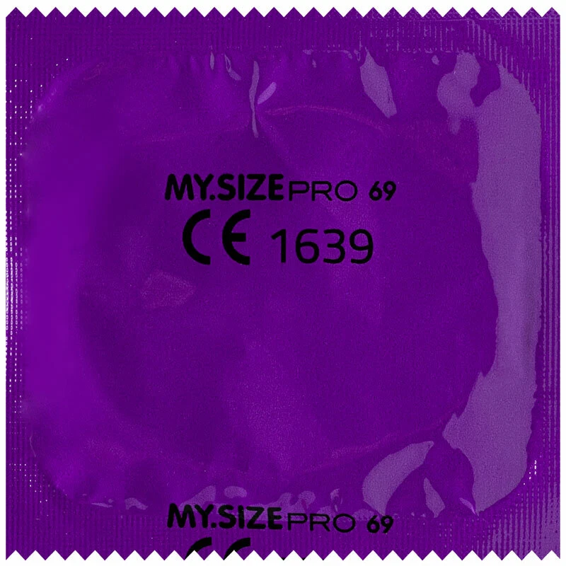 Condones My Size PRO 69 mm *XL XXL King Magnum Size * Ajuste más ancho * Caja al por menor 80 Foto 3 de 4