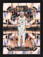Arike Ogunbowale 2024 Panini Select WNBA Silver Flash Prizms Dallas Wings #45