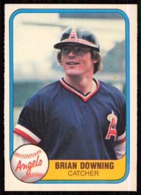 1981 Fleer Brian Downing California Angels #282