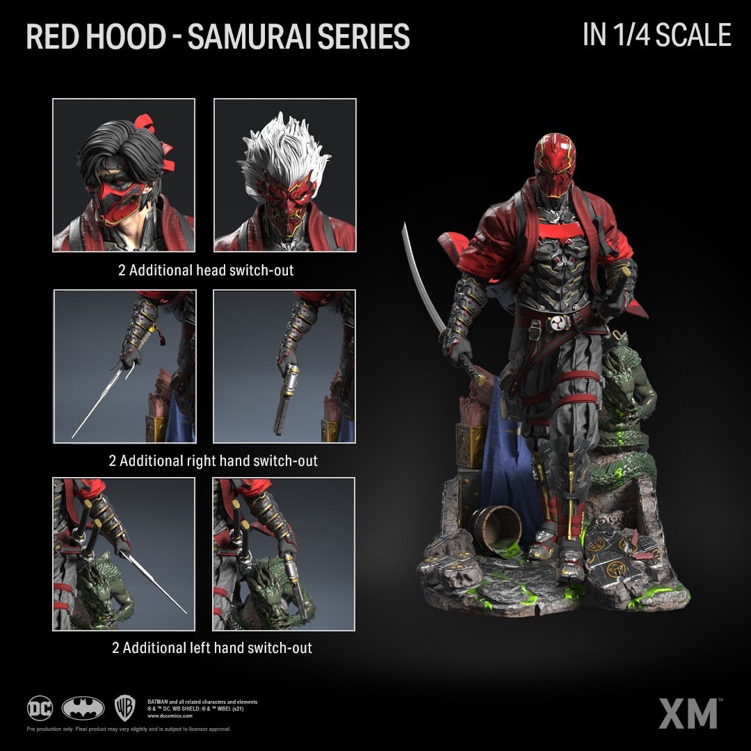 XM Studios DC Comics Red Hood Samurai Series Collectible Statue