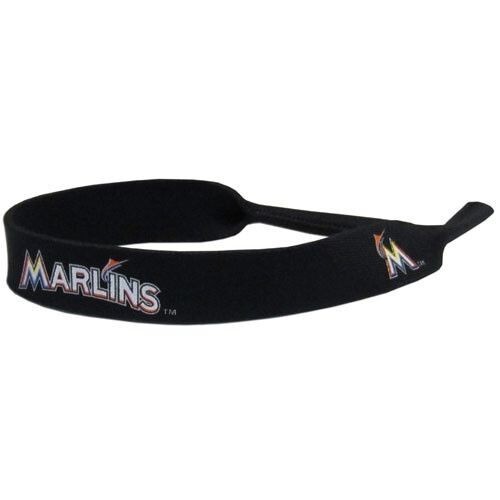 Miami Marlins Wrap Sunglasses with Glasses Strap MLB Licensed Baseball - Picture 4 of 4