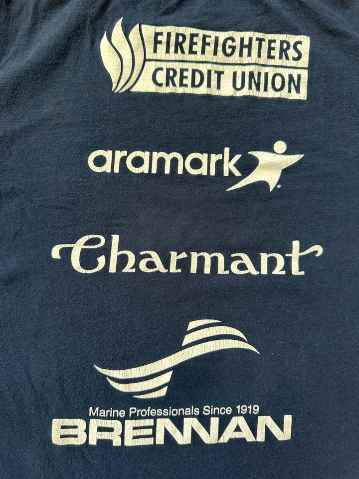 Camiseta Viterbo University V-Hawks La Crosse, WI Adidas Azul Suave Adulto - Talla L Foto 3 de 4