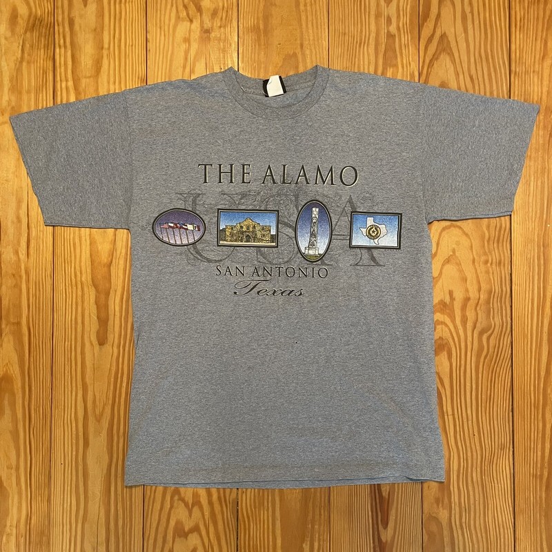 Vintage 90s 1995 The Alamo San Antonio Texas T-shirt Size XL Signal Sport Tag