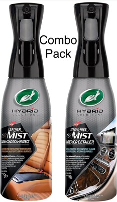 Turtle Wax Hybrid Solutions Leather Cleaner & Conditioner and Interior Misting