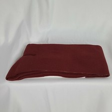 2 Pack Elite Turndown Team Solid Rugby Sock Size Large Maroon and White