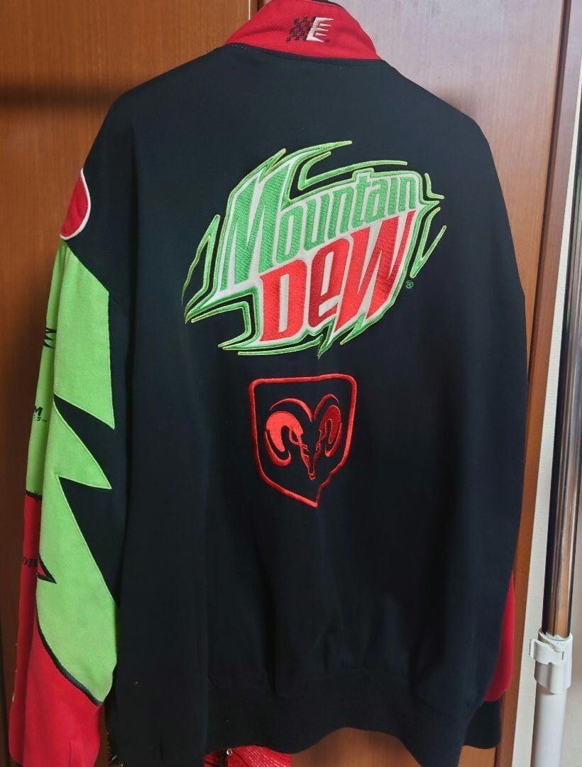 JH DESIGN Mountain Dew Racing Jacket Size XL | eBay JH DESIGN Mountain Dew Racing Jacket Size XL | eBay