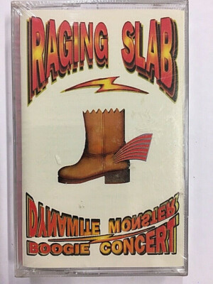 RANGING SLAB - DYNAMITE MONSTER BOOGIE CONCERT MC MUSIKKASSETTE NEU UND VERSIEGELT