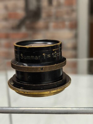 E. Leitz  WETZLAR Summar 4.5/120