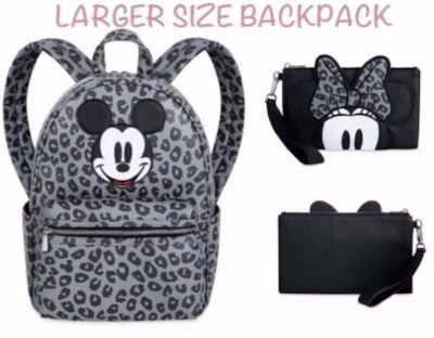 DisneyParks Mickey Greyscale Animal Print Backpack NWT Disney Mini Backpack - Mickey Mouse Animal Print main image 4