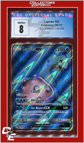 Lapras-GX graded CGC 8 for sale on eBay