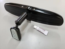 Classic Universal Black Steel Day Night Interior Rear View Mirror Chevy Ford  
