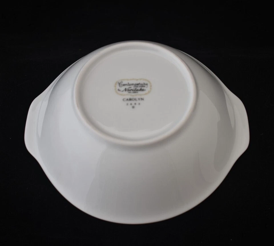NORITAKE Tab Handle Cereal Bowl ~ CAROLYN (PS) - image 2 of 3