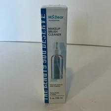 MS.Dear Professional Makeup Brush Cleaner 5oz 150ml Quick Dry No Wash NEW SEALED