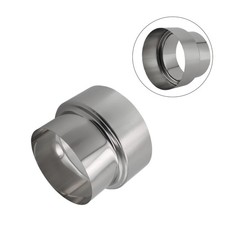 Heat Resistant Chimney Pipe Reducer 120mm to 100mm for Safe Ventilation