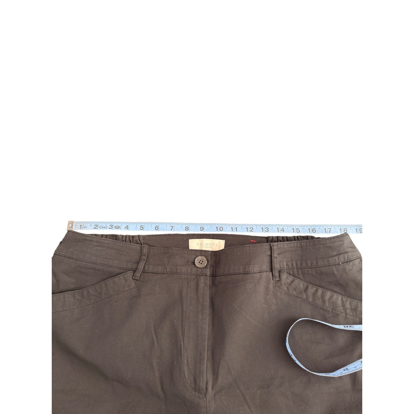 Talbots Plus Shorts Black Women's Basic Casual St… - image 9