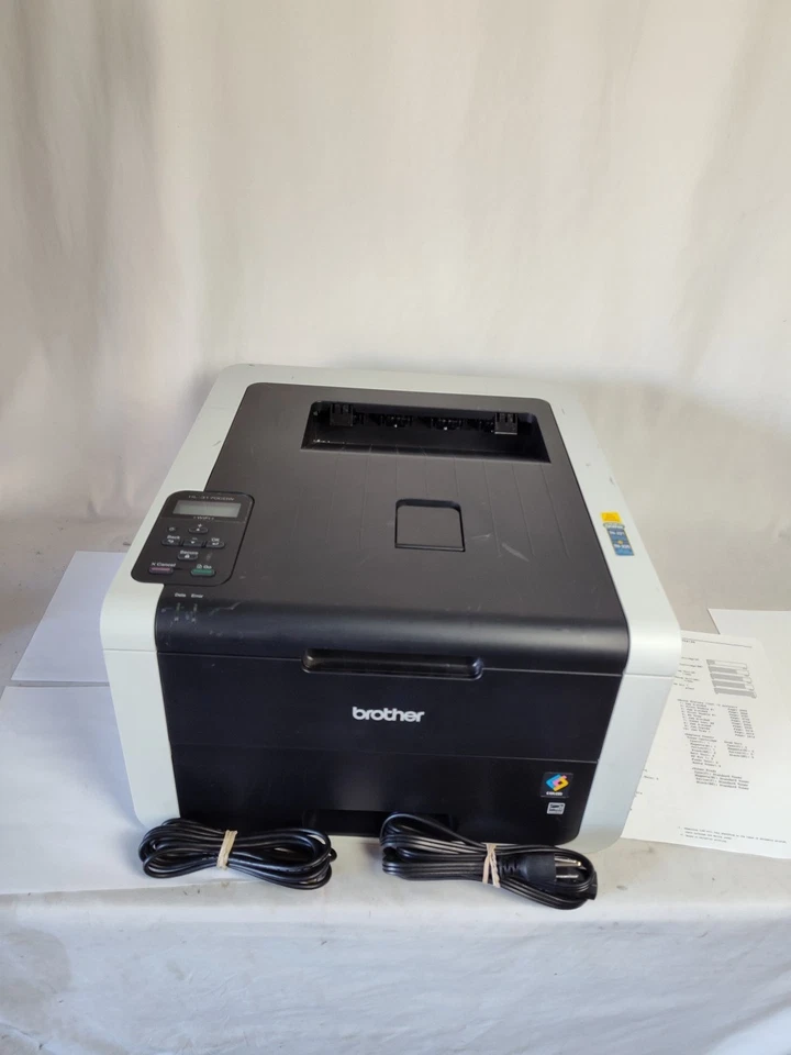 Brother HL-3170CDW HL-31C With Toner LED Wireless Wifi Color Printer Working. - Image 4 of 4