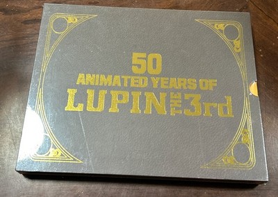  Lupin the 3rd   50 Animated Years   DELUXE SLIPCASE EDITION   SEALED RARE Anime