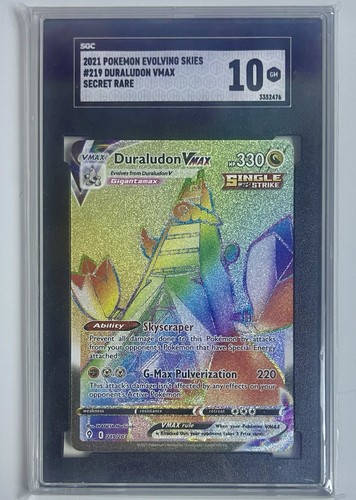 Duraludon VMAX graded SGC 10 for sale on eBay