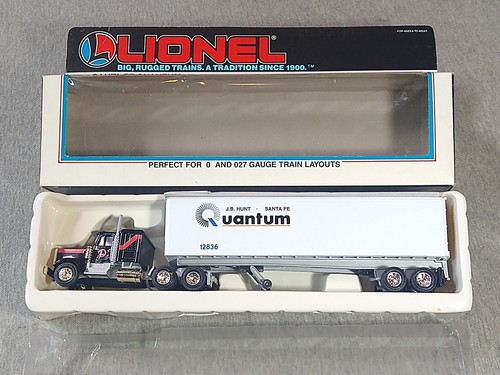 Lionel O/O27 Santa Fe Quantum Tractor and Trailer 6-12836 ~ TS