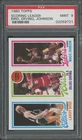 1980 Topps Larry Bird/Erving/Magic Johnson PSA 9