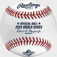 2025 World Series MLB Rawlings Official Baseball in Box