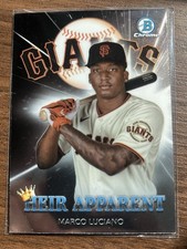2022 Bowman Draft - Heir Apparent Marco Luciano #HA-16 (RC)