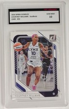 2026 Donruss WNBA #50 Courtney Williams PINK HAIR Card Graded GEM MINT 10