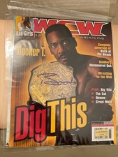 WWE Hall of Famer BOOKER T Autographed Photo with COA