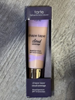 Tarte Shape Tape Cloud Coverage. Broad Spectrum SPF 15. 16B Fair-Light Coverage 