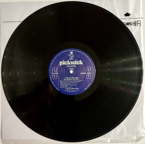 T. REX - THE GREATEST HITS VOL.1 - PICKWICK SHM953 U.K. Import Vinyl LP Cleaned - Picture 3 of 4