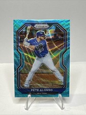 2021 Panini Prizm - Tier II Pete Alonso #171 Teal Wave Prizm