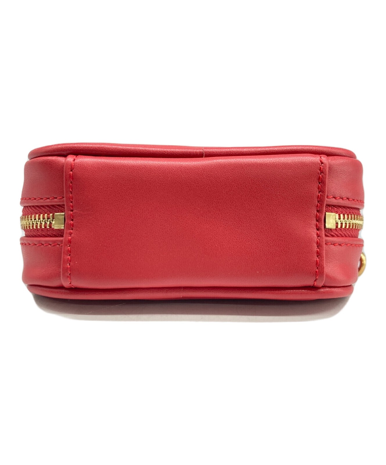 MIU MIU Microbag Boo Leather Red Authentic From Japan — image 13