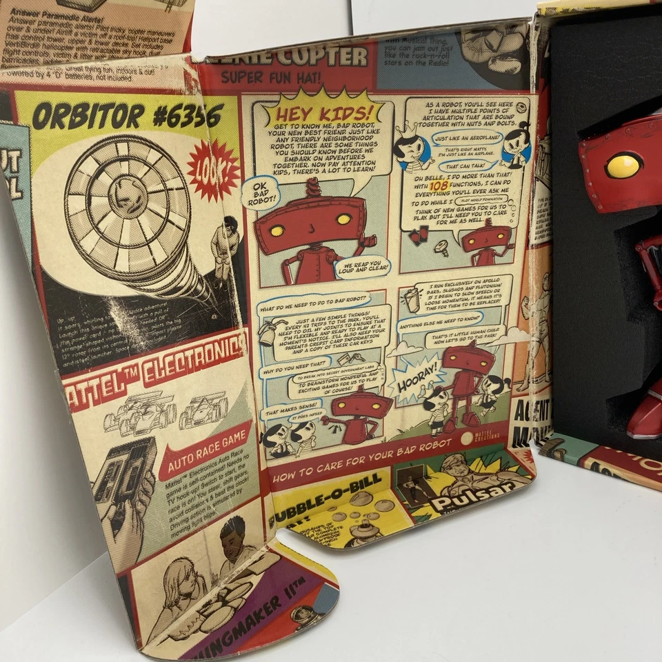 Nueva figura exclusiva Mattel Creations SDCC 2021 Bad Robot Premium HJG24-9993 Foto 2 de 4