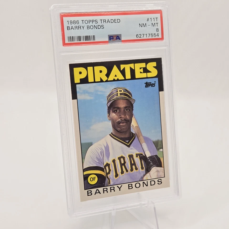 1986 Topps Traded - Barry Bonds 11t - Imagem 4 de 4