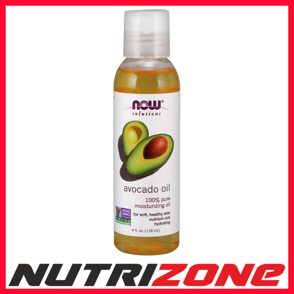 NOW Foods Avocado Oil Soft Health Skin 100% Pure - 118 ml
