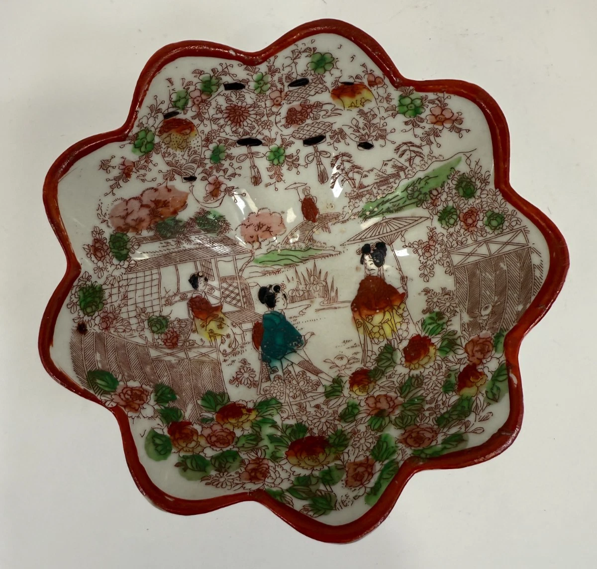 橙色1900-1940 年日本碗| eBay