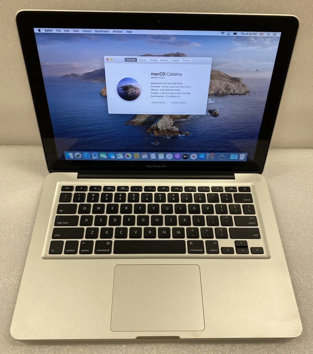 2012 Apple MacBook Pro 13.3 Inch Laptops for sale | eBay