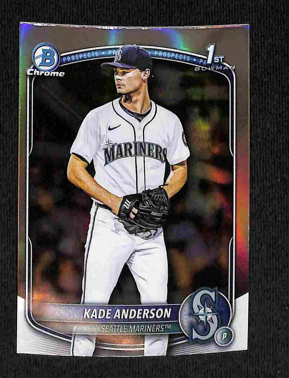 2025 Bowman Draft - Chrome Kade Anderson #BDC-3 Refractor - Mariners