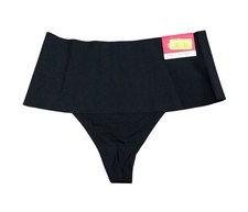 Spanx Undie-tectable Womens Small Black Thong Panties Seamless No Show New