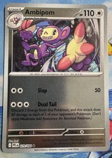 Ambipom 079/094 Rare Phantasmal Flames Pokemon Reverse Holo Near Mint