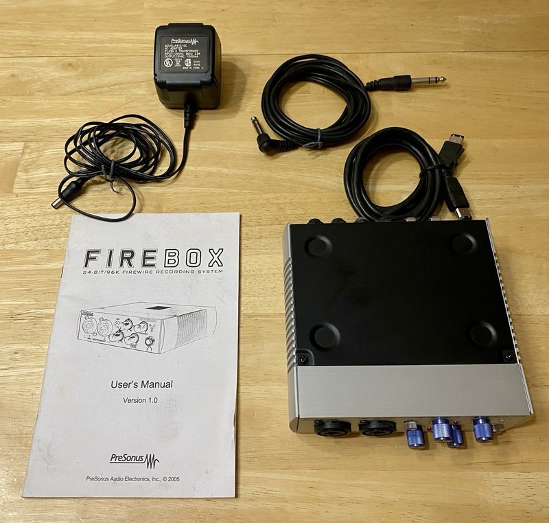 PreSonus FireBox Digital Recording Interface FireWire Interface NEW NEVER USED!
