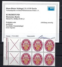 A) DR H-Bl. 55 B 1.3 **, KB Schlegel BPP, ME 600&euro;, leichte M&auml;ngel (TT05774)