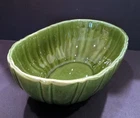 Vintage Haeger USA  Mid-Century Modern Model" #4020-C 12" Green Ceramic Planter