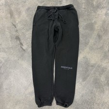 Fear of Gods Essentials Men's Faded Black FOG Sweatpants Size Medium