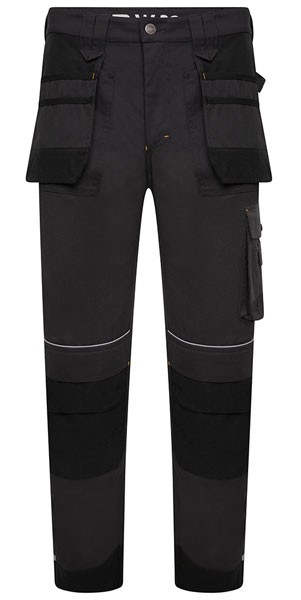 Jcb Workwear Trade Holster Trousers Black Size 40